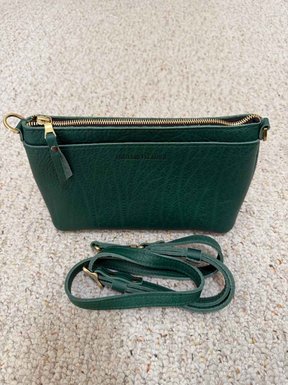 Portland Leather Goods Classic Poppy crossbody in Bacalar